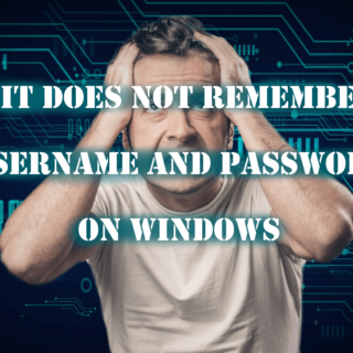 Git does not remember username and password