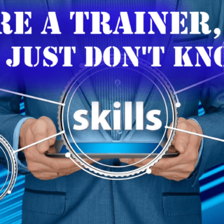 You are a trainer; you just don't know it yet!