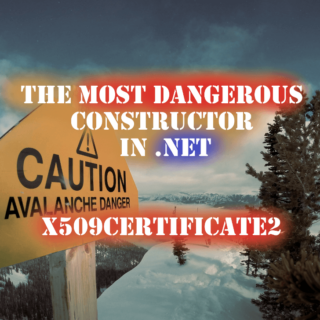 The most dangerous constructor in .NET
